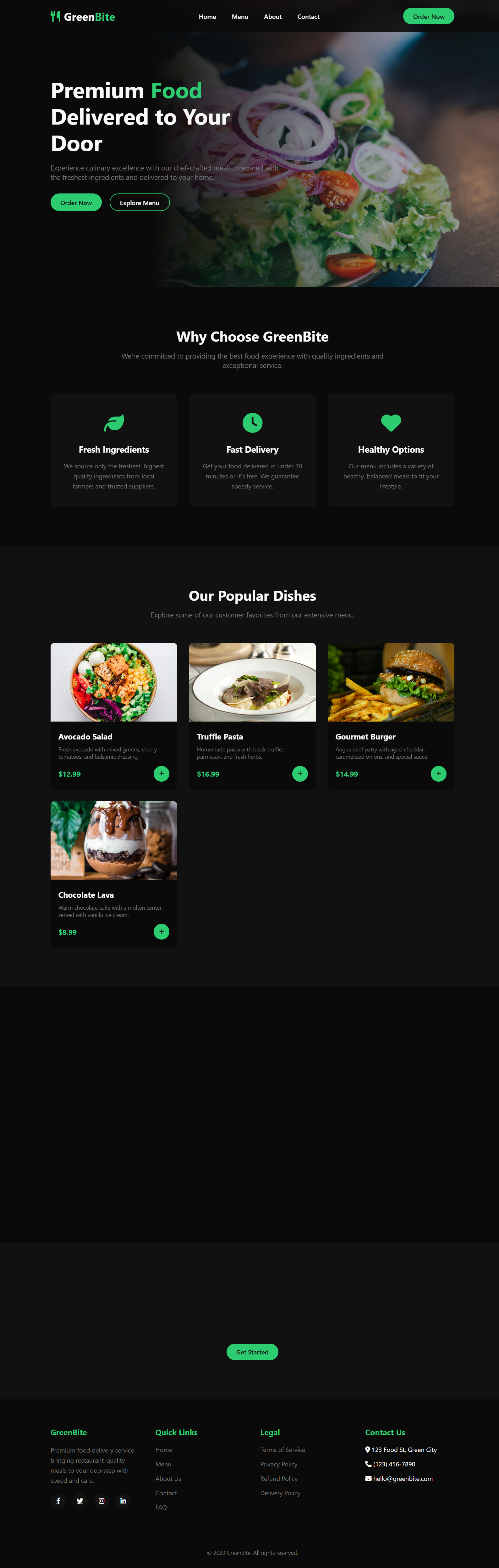 SaaS Startup Landing Page